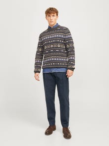 Jack & Jones Pantalon chino Wide Leg Fit -Night Sky - 12266760
