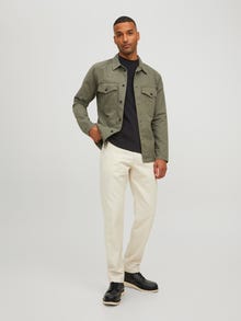 R.D.D. ROYAL DENIM DIVISION Yksivärinen T-paita -Black - 12266789