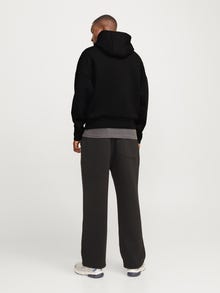 Jack & Jones Yksivärinen Huppari -Black - 12266802