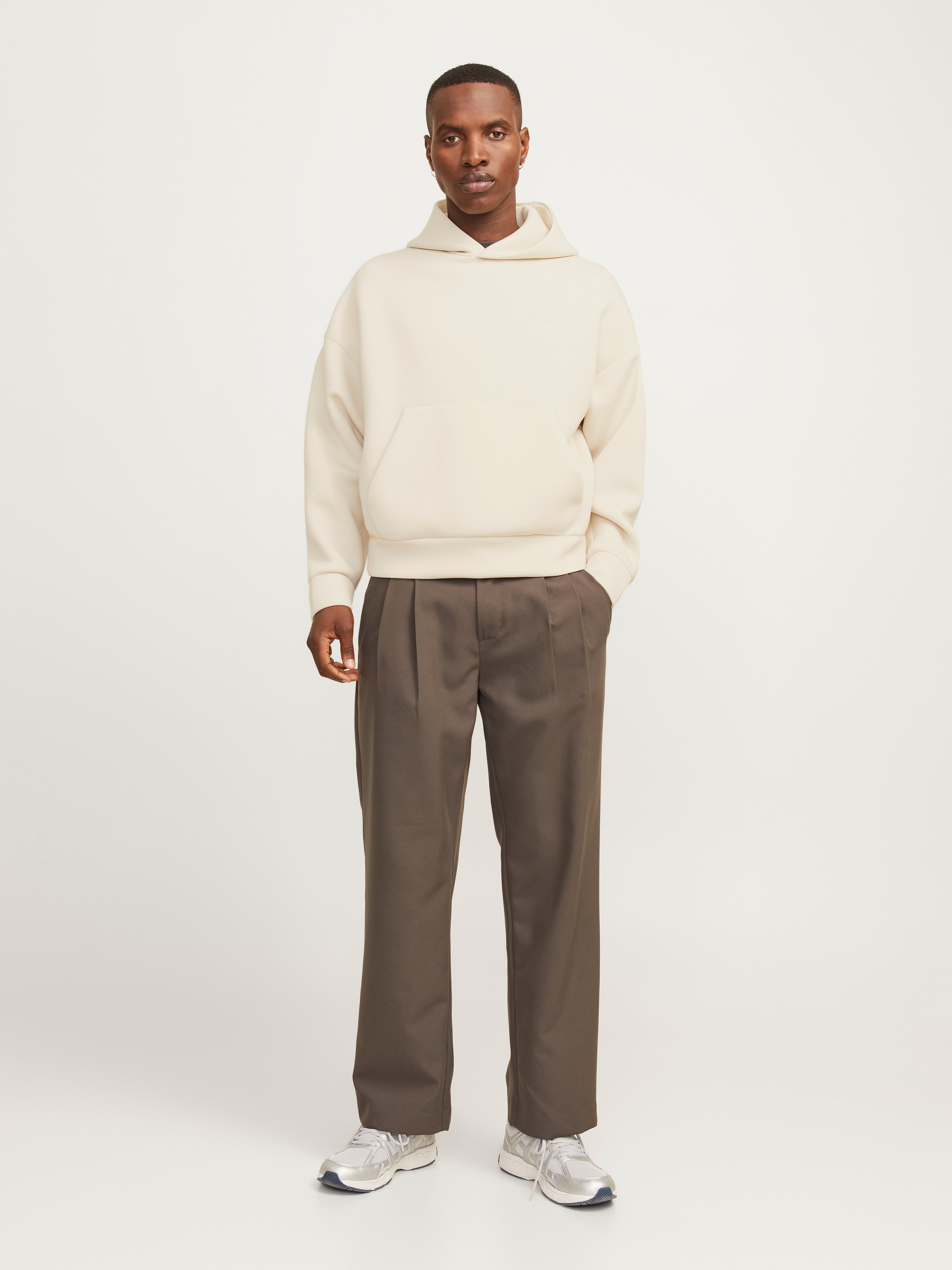 Thumbnail - Einfarbig Kapuzenpullover