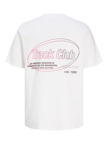 Jack & Jones Printet T-shirt -Bright White - 12266938