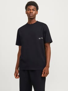 Jack & Jones Gedruckt T-shirt -Black - 12266938