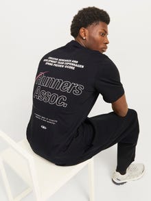 Jack & Jones Gedruckt T-shirt -Black - 12266938