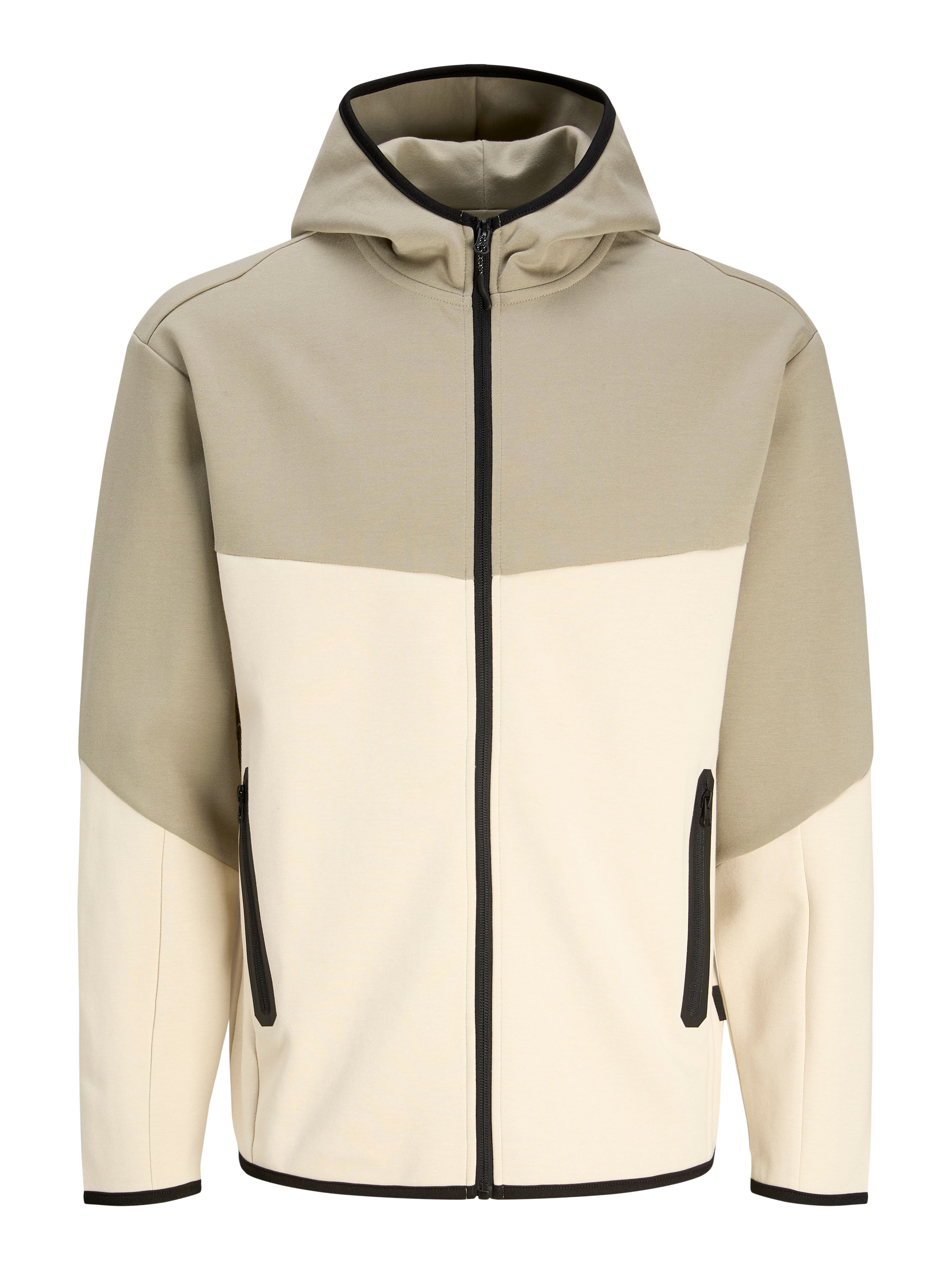 Thumbnail - Colour Blocking Kapuzenjacke