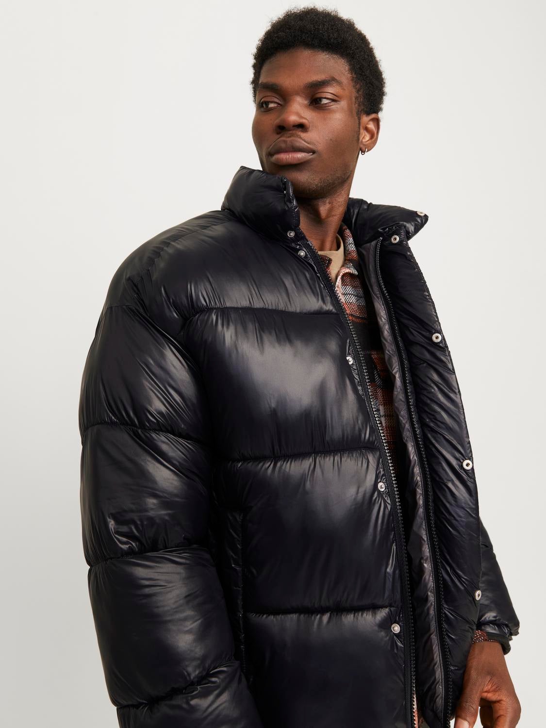 Jack & jones originals puffer jacket in black on sale