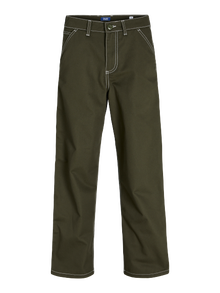 Jack & Jones Klasikinės kelnės Mini -Olive Night - 12267094
