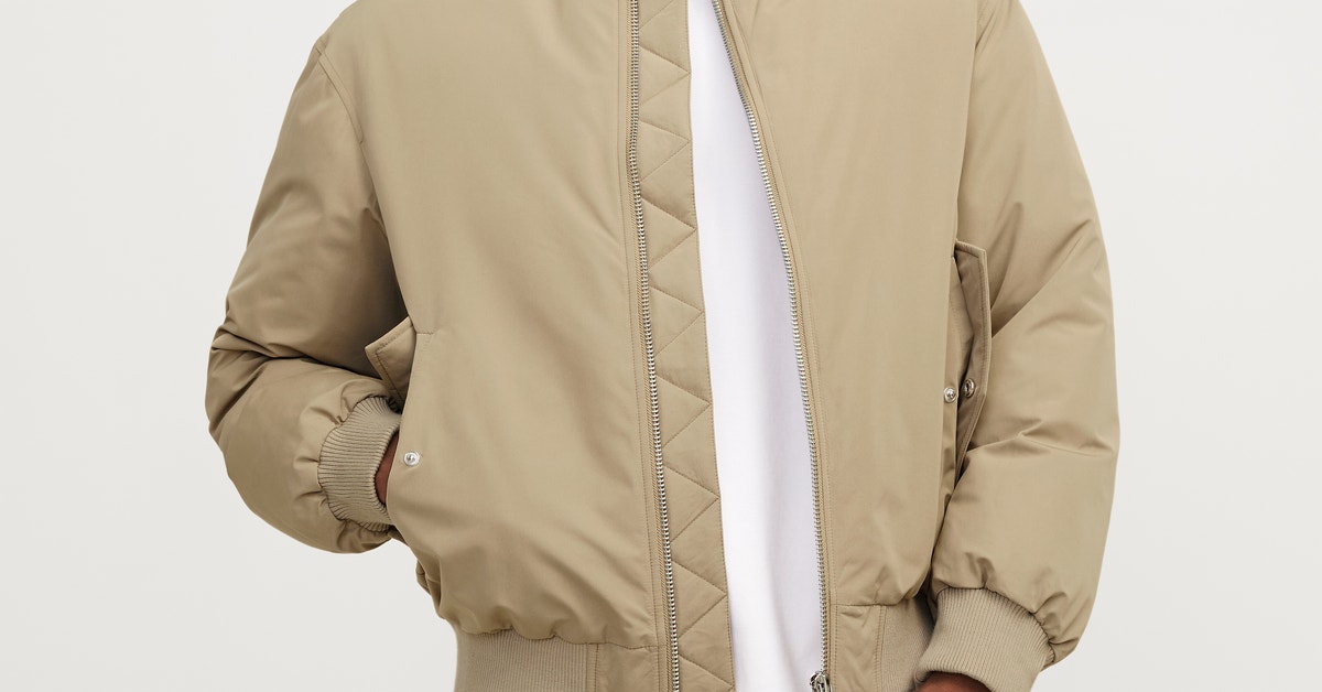 Bomber jacket Beige Jack Jones® - Main Image