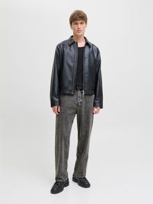 Jack & Jones JJIALEX JJORIGINAL SQ 734 Baggy fit jeans -Black Denim - 12267255