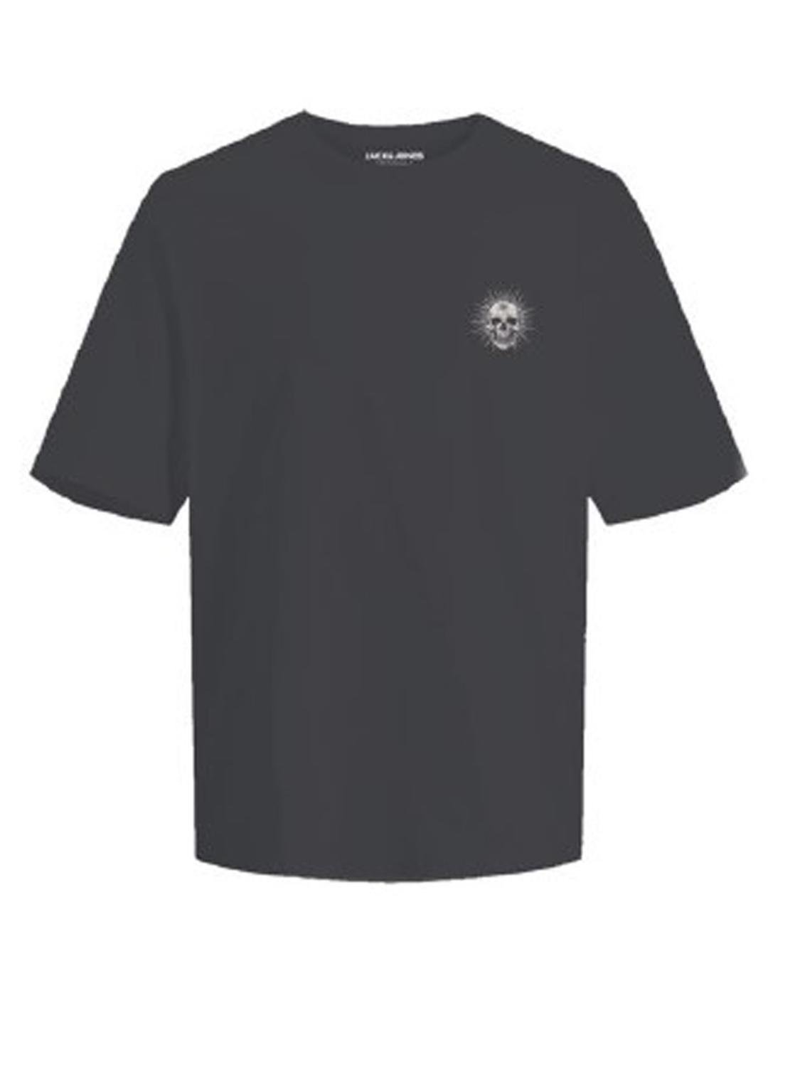 Jack & Jones Printet Crew neck T-shirt -Asphalt - 12267282