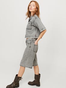 JJXX JXLAURA Džinsiniai šortai -Light Grey Denim - 12267288