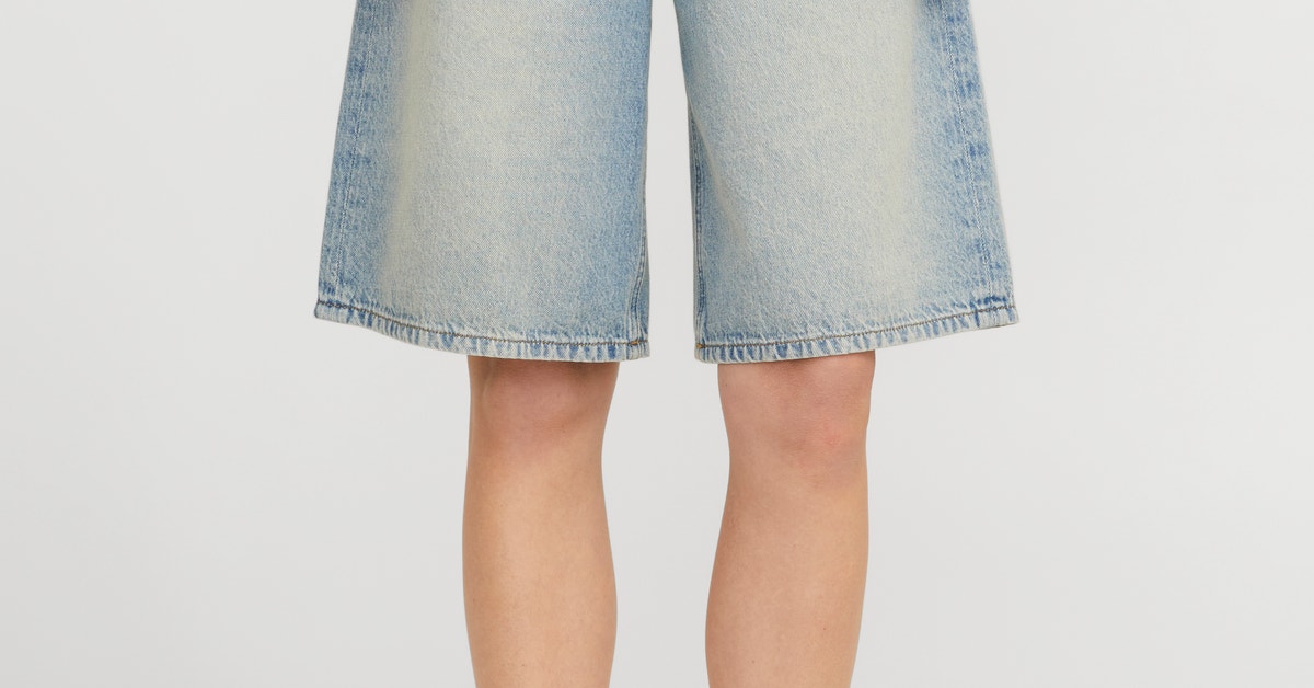 Shorts De Mezclilla Para Mujer JACK & JONES - Pantalones Cortos Denim, Estilo Casual