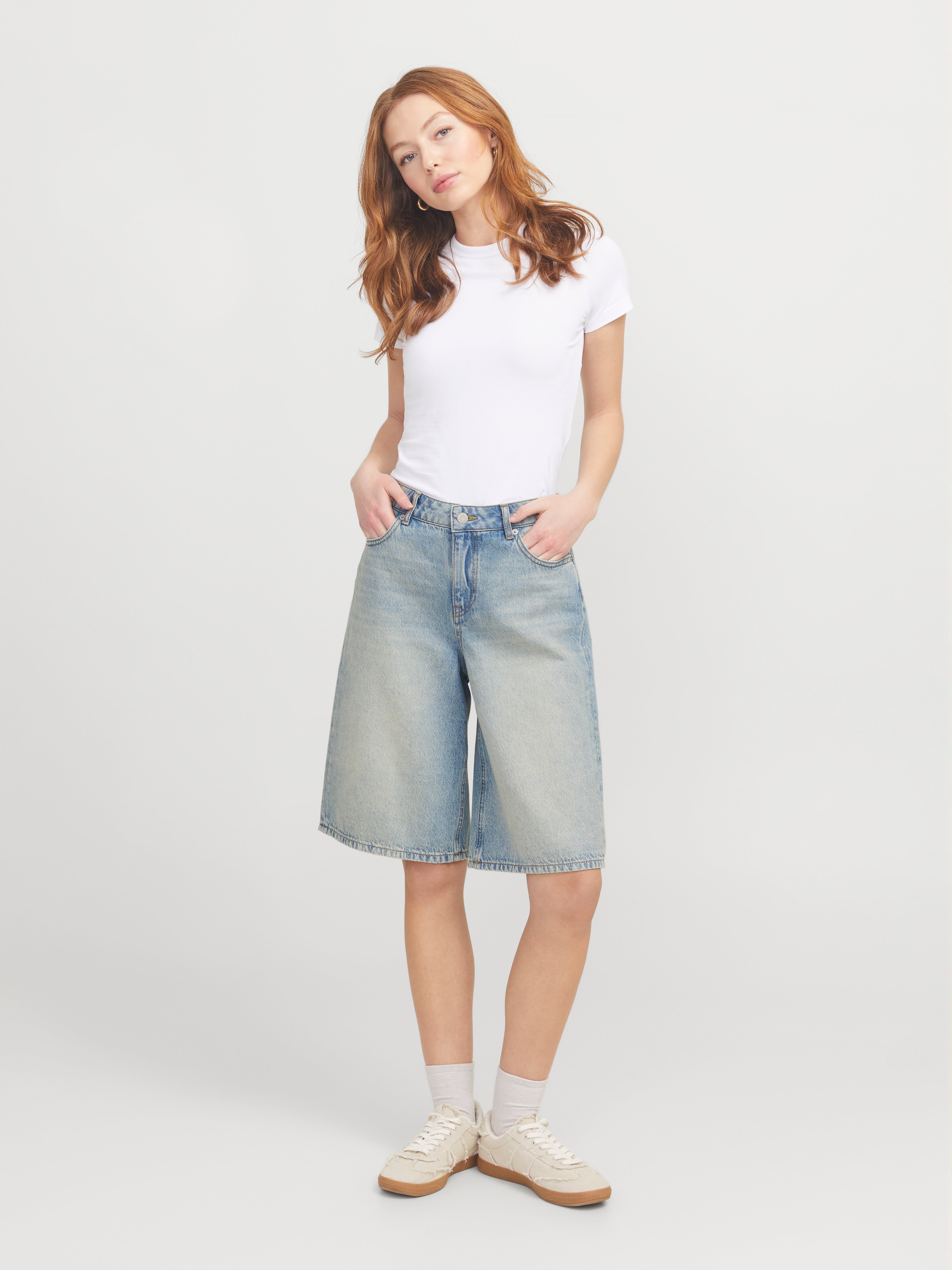 Thumbnail - Jxlaura Jeans-shorts
