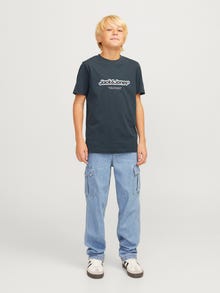 Jack & Jones Logo T-shirt Junior -Forest River - 12267443