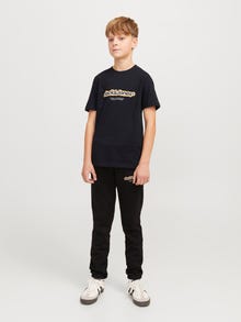 Jack & Jones Logo T-shirt Junior -Black - 12267443