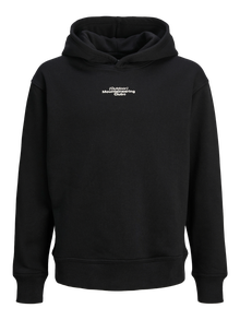 Jack & Jones Hoodie Estampar Junior -Black - 12267481