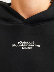 Jack & Jones Hoodie Estampar Junior -Black - 12267481