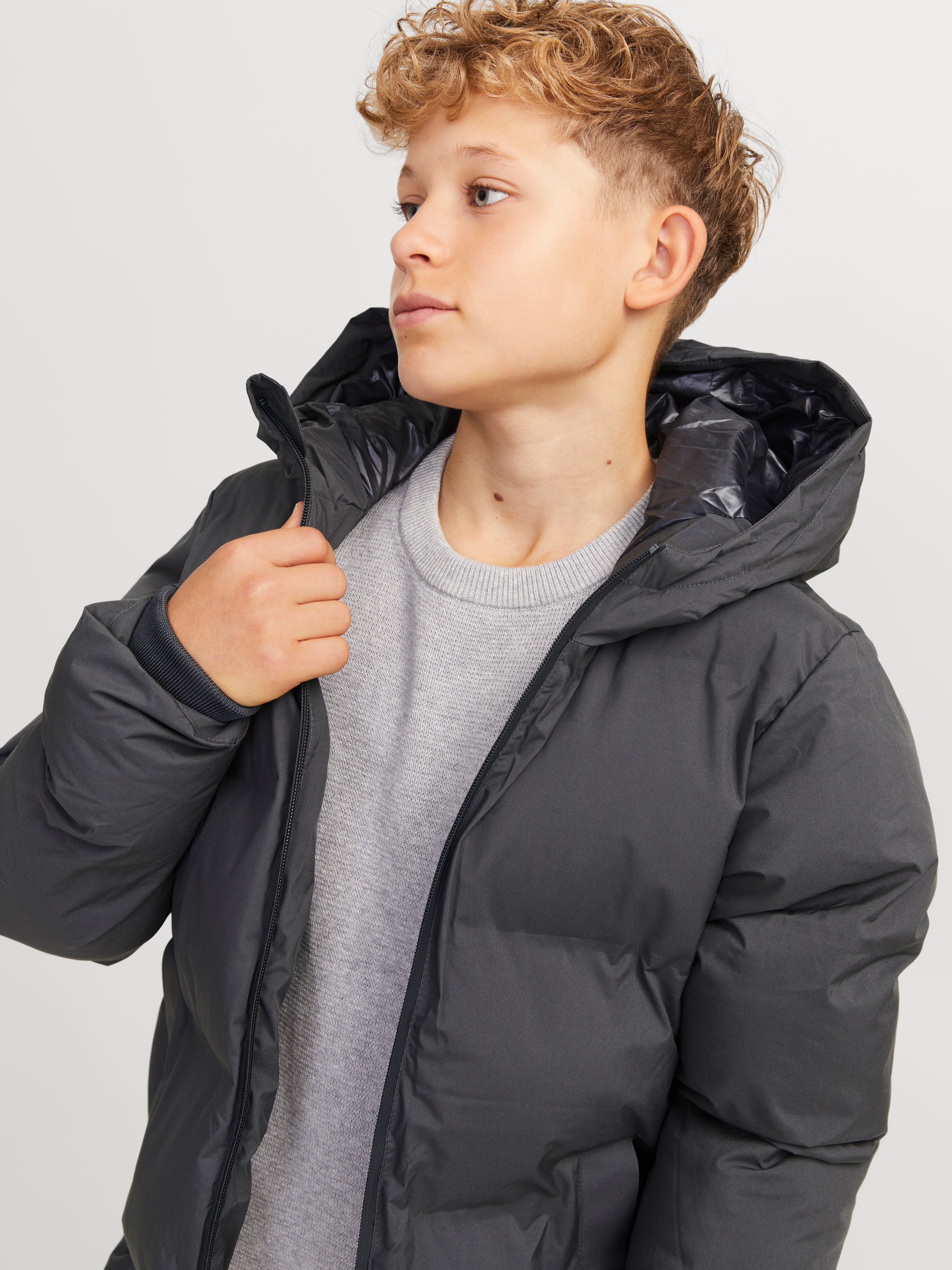 Puffer jacket Junior Dark Grey Jack Jones