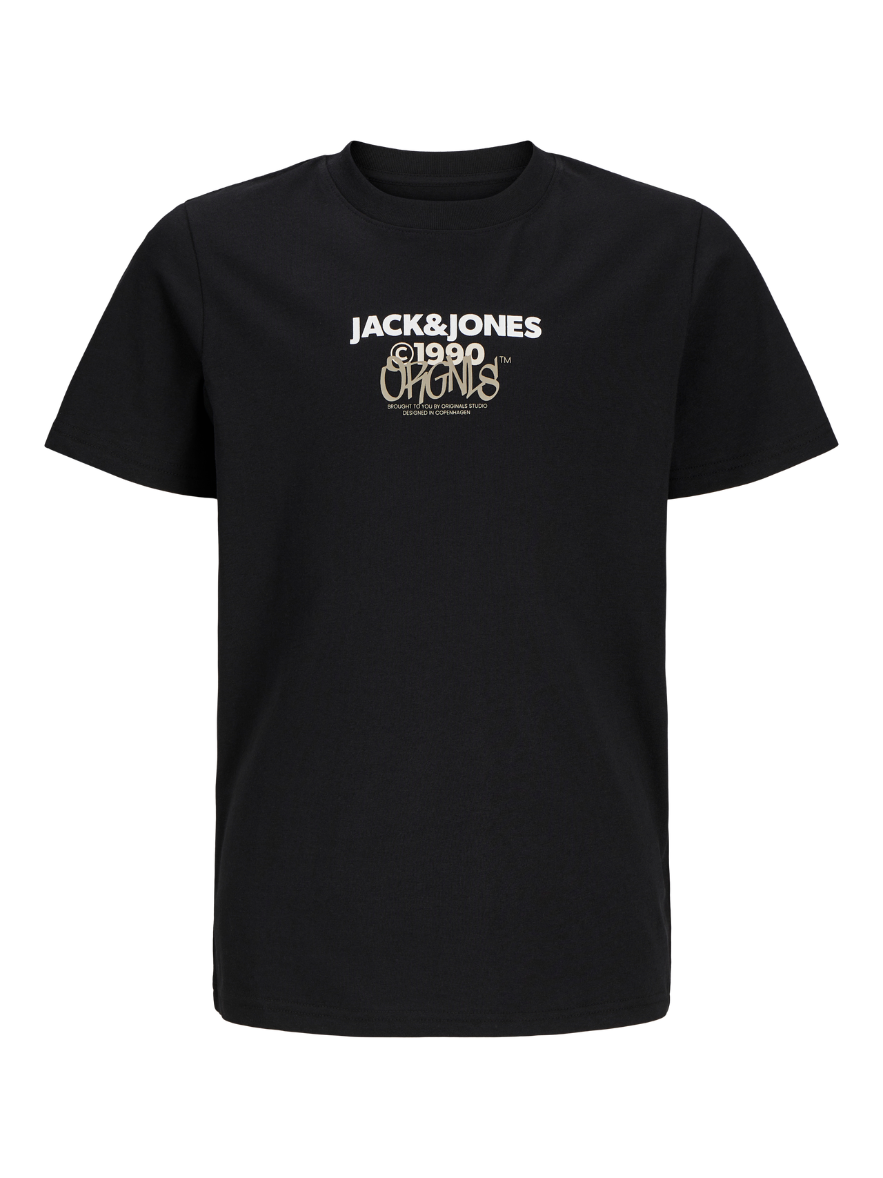 Jack & Jones Logo T-shirt Für jungs -Black - 12267558