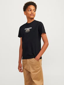 Jack & Jones Logo T-shirt Für jungs -Black - 12267558