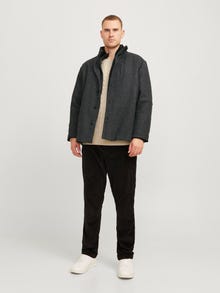 Jack & Jones Plus -Dark Grey Melange - 12267571