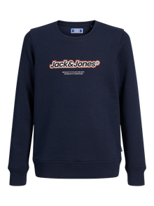 Jack & Jones Logotipas Megztiniai Mini -Sky Captain - 12267583