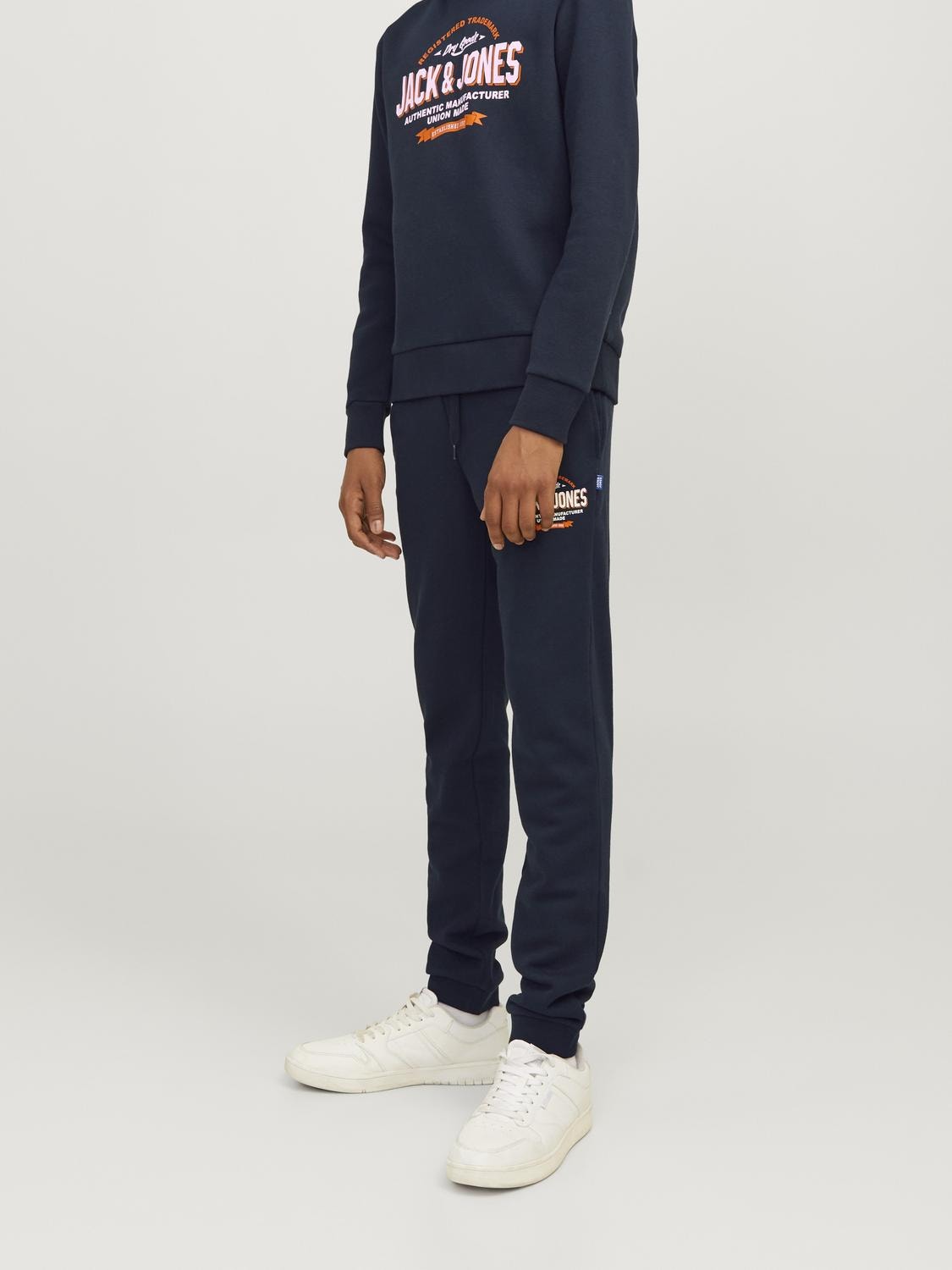 Jack & Jones Logó Pulóver Mini -Navy Blazer - 12267671