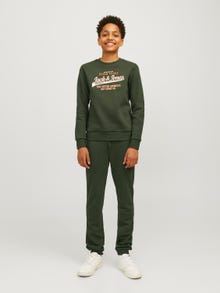 Jack & Jones Sweat-shirt Logo Mini -Kombu Green - 12267671