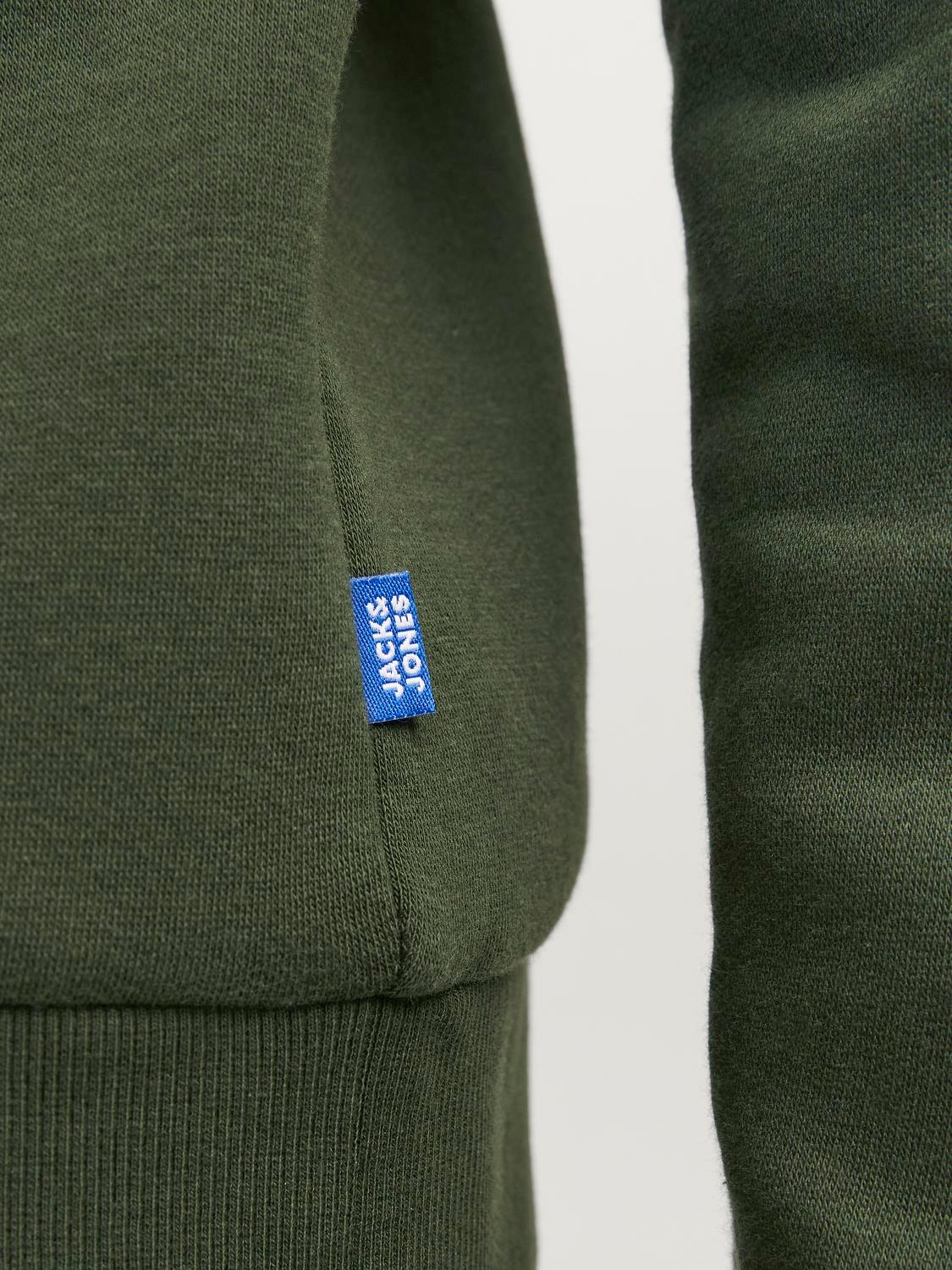 Jack & Jones Felpa Con logo Mini -Kombu Green - 12267671