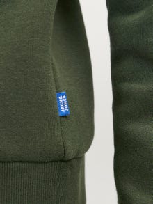 Jack & Jones Logotyp Sweatshirt Mini -Kombu Green - 12267671