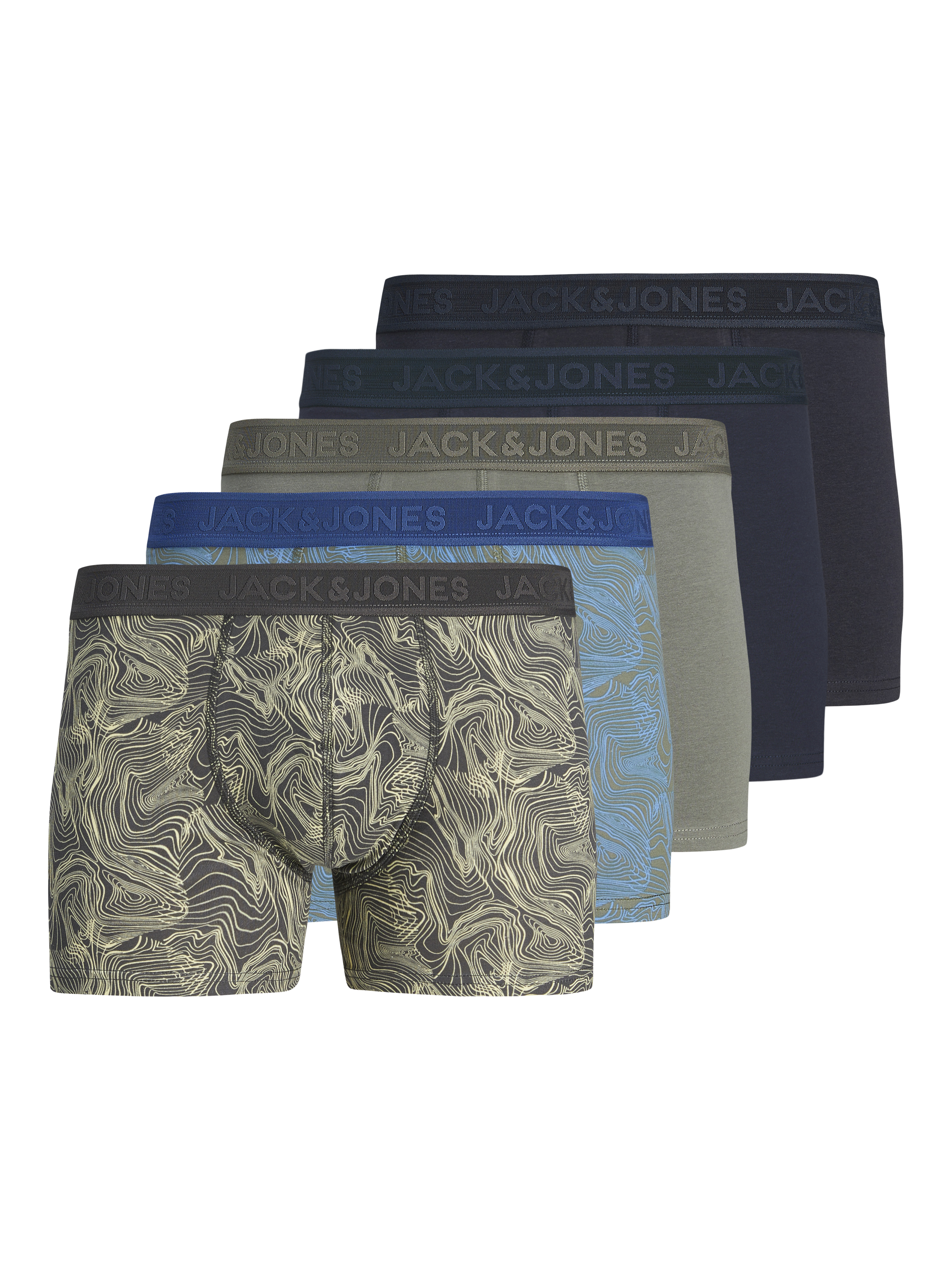 JACK&JONES PLUS Boxer A Pantaloncino Uomo - Intimo Comodo E Morbido - 4