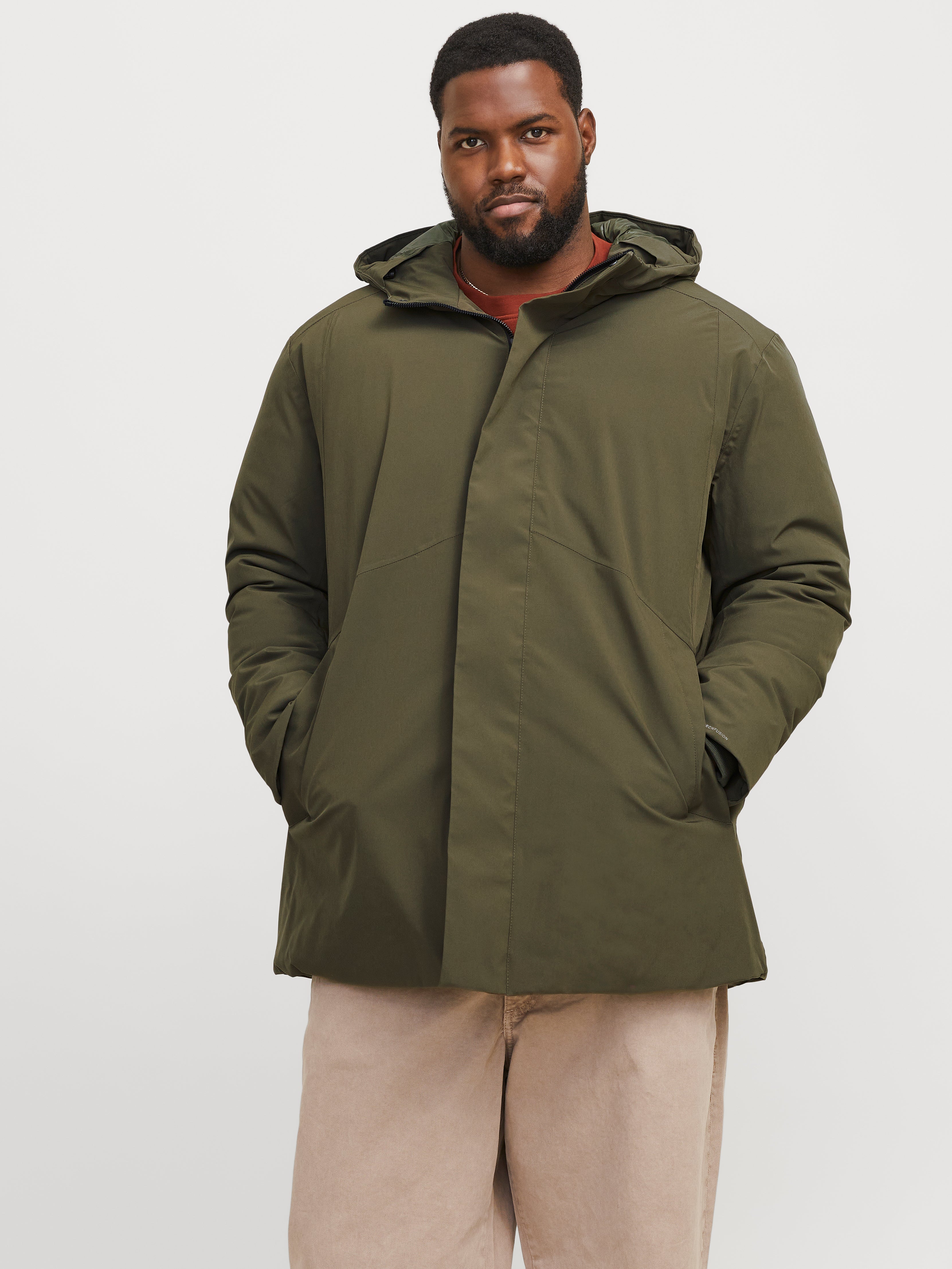 Plus Size Parka