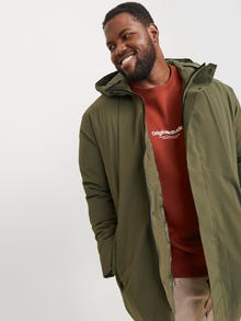 Jack & Jones Plus Size Parca -Grape Leaf - 12267784