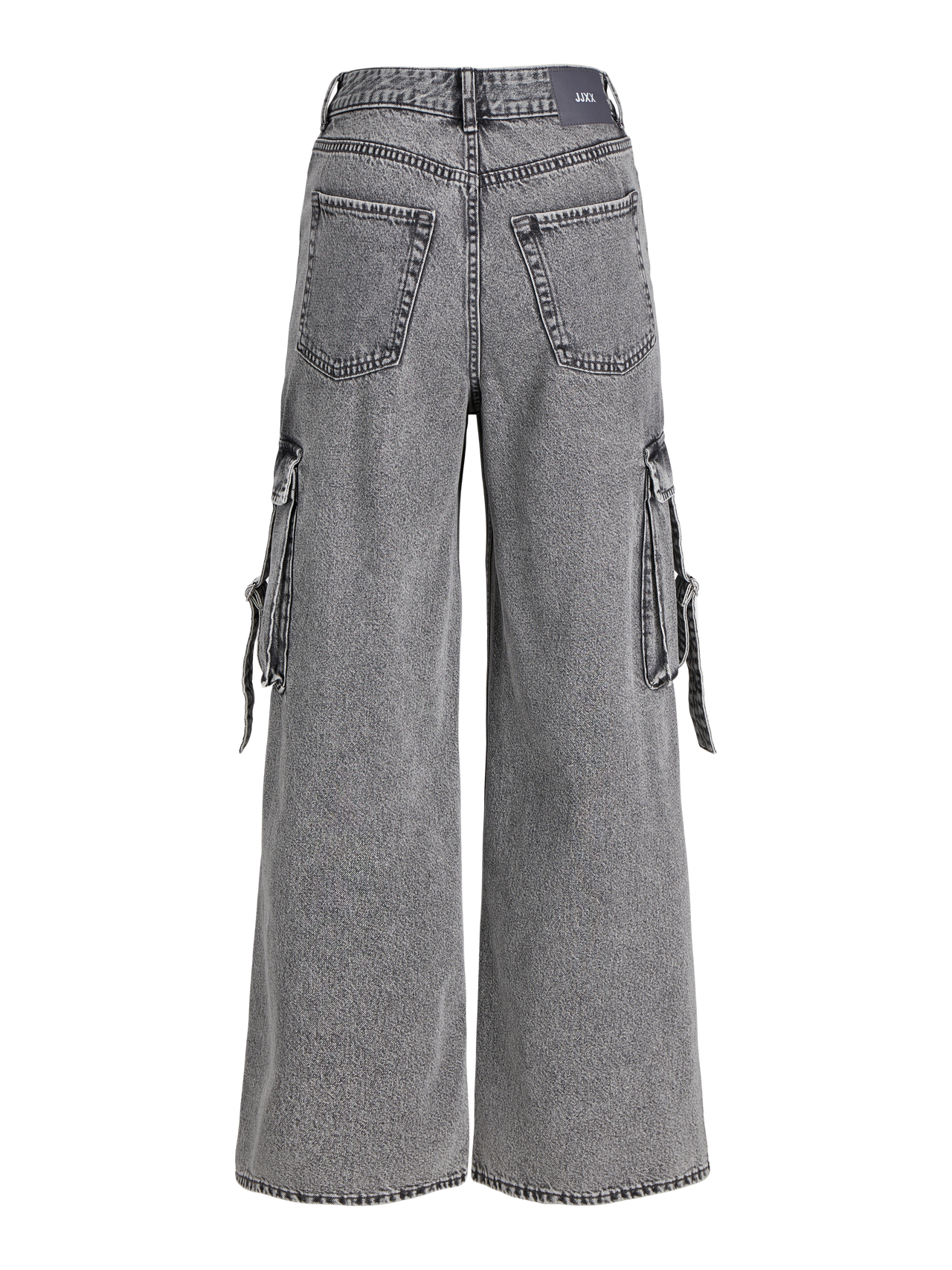 JACK & JONES Jxpalma Karla Wide MW R285 DNM Sn, Bleu foncé Denim, 24W JACK & JONES Jxpalma Karla Wide MW R285 DNM Sn, Bleu foncé Denim, 24W