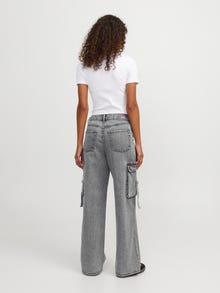 JJXX JXTOKYO WIDE CARGO MW JEANS DNM -Grey Denim - 12267831