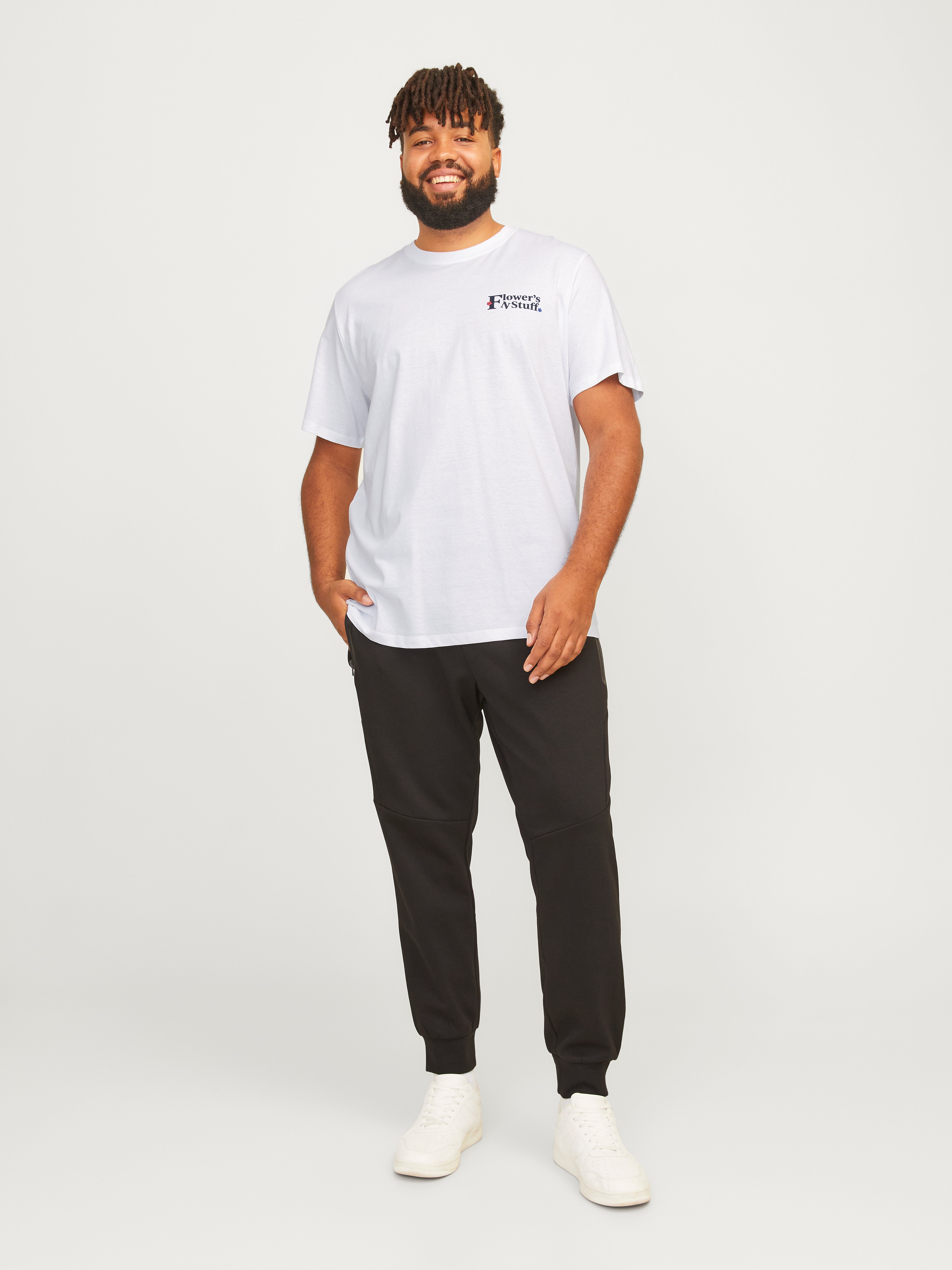 Plus Size T-shirt Imprimé