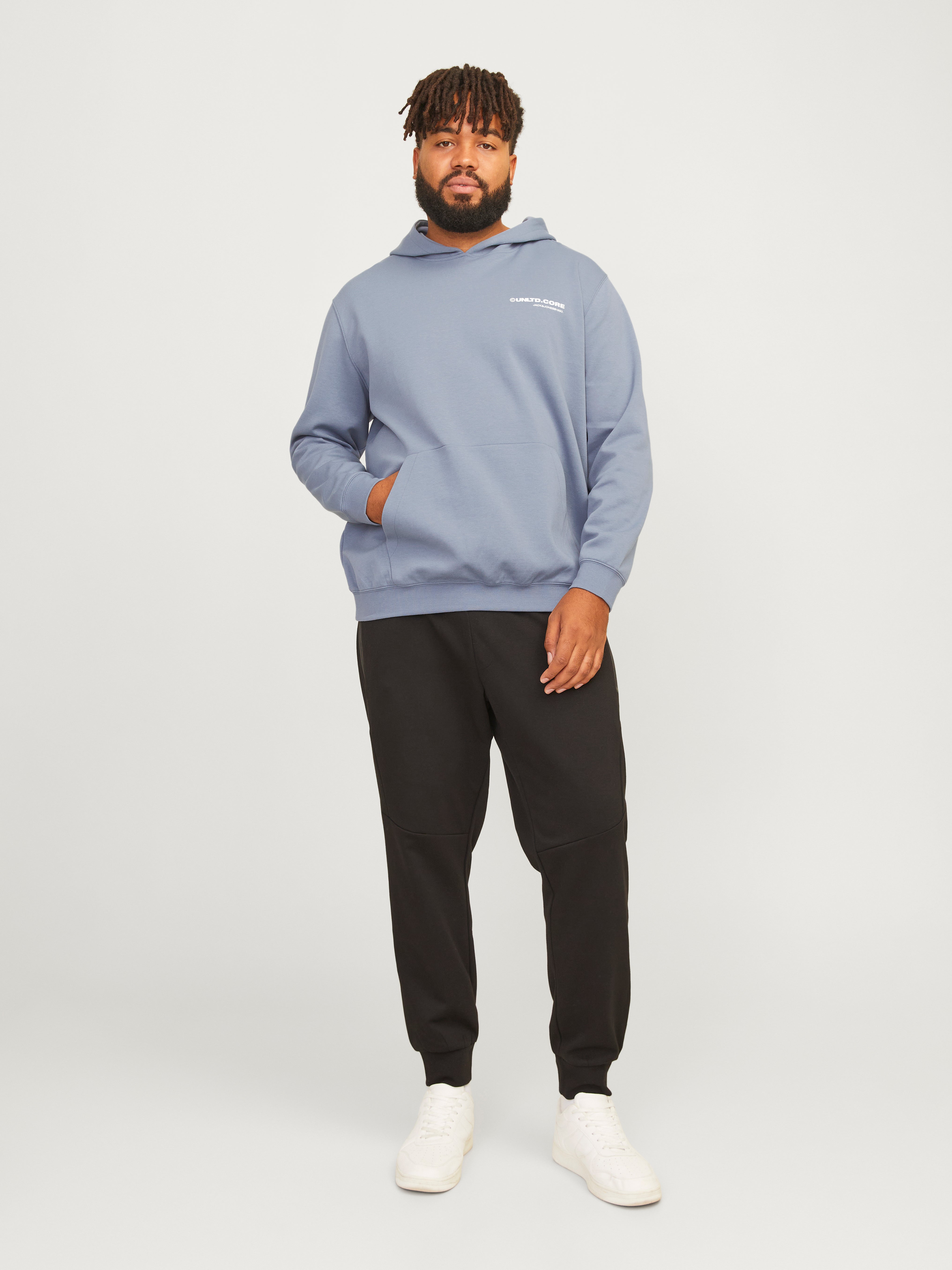 Plus Size Sweat à capuche Imprimé