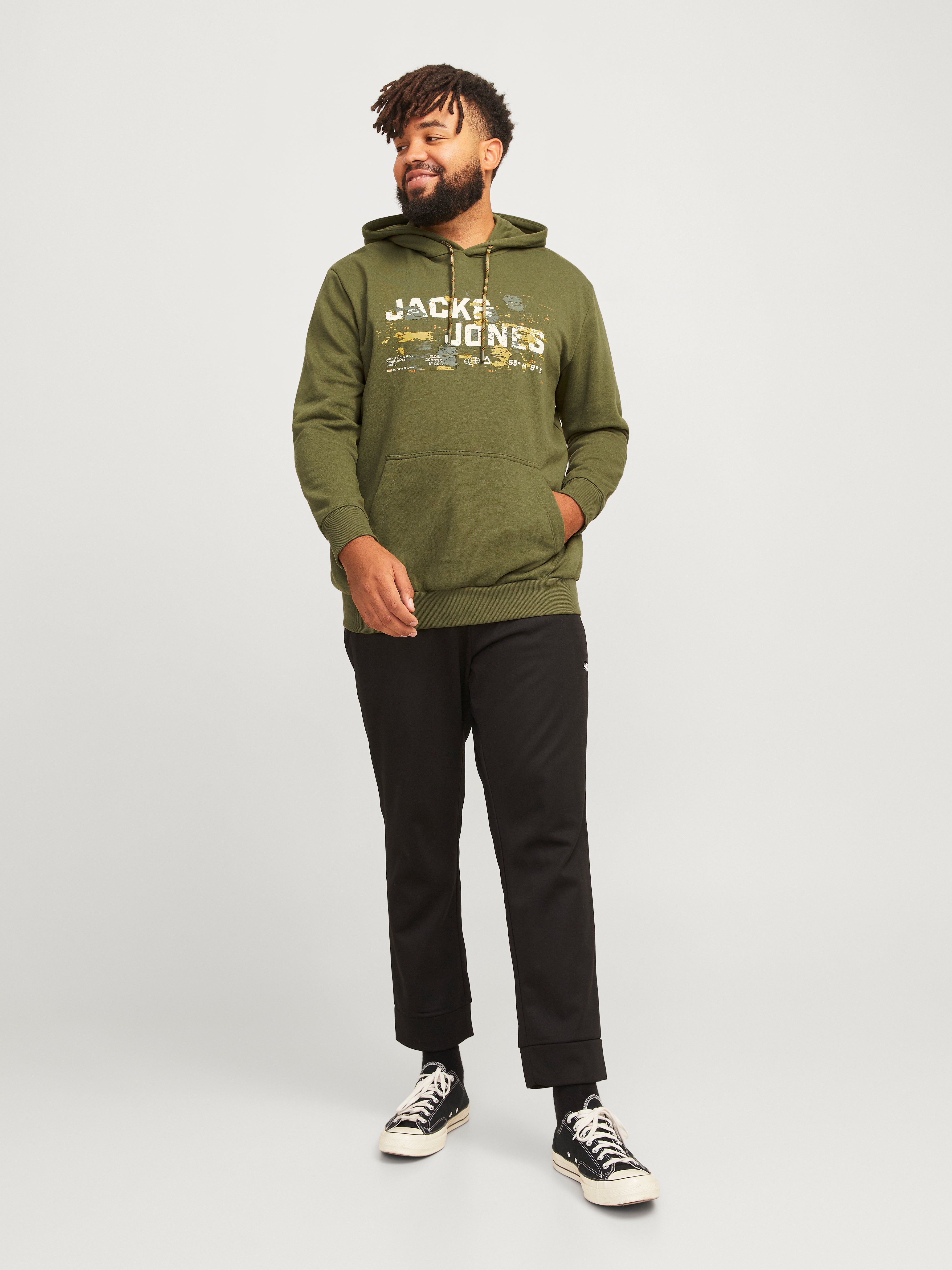 Plus Size Logo Hoodie