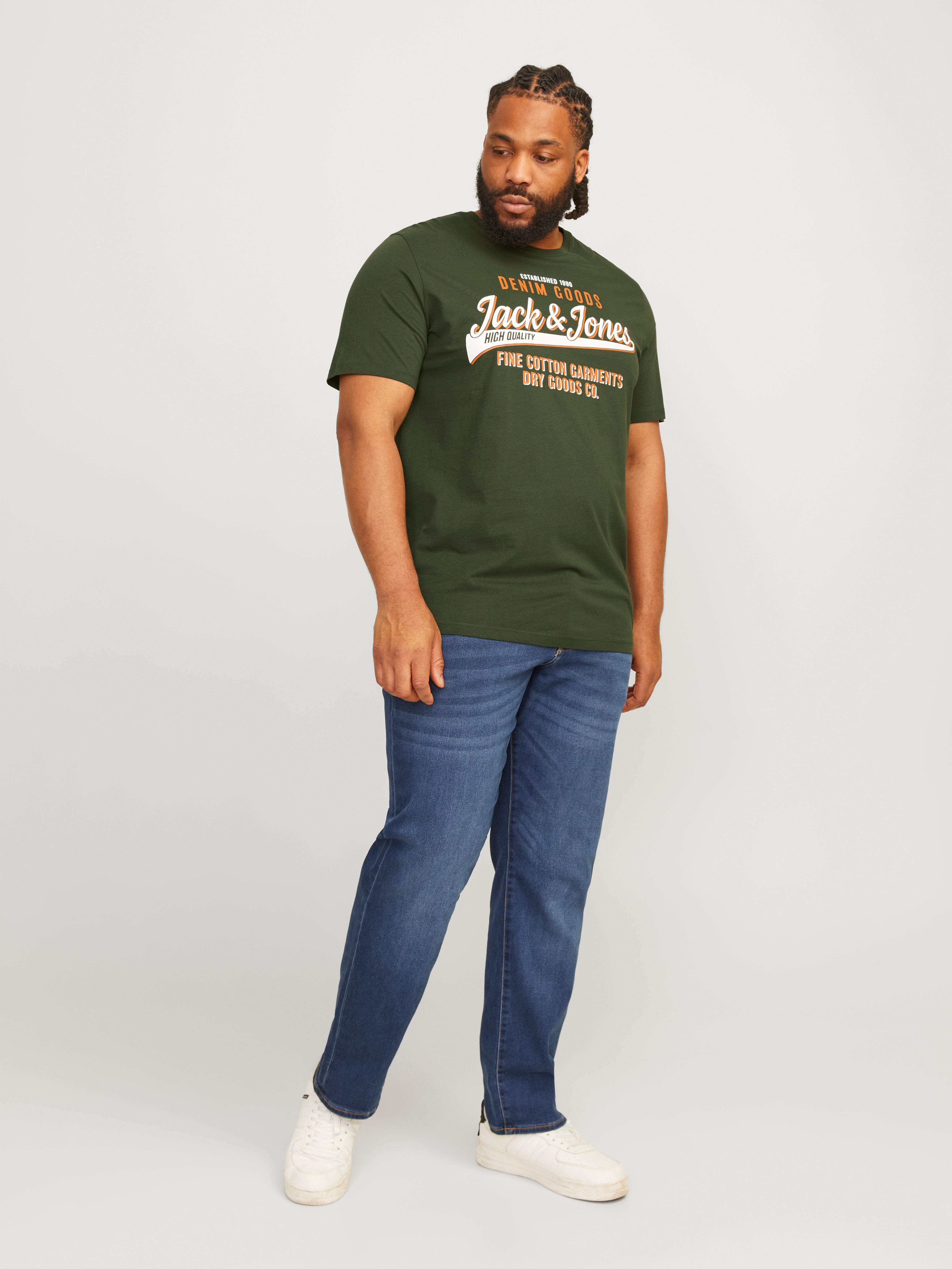 Plus size tee shirts cotton online