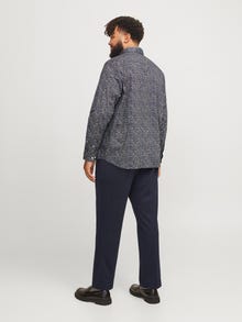 Jack & Jones Plius Klasikinis kirpimas Marškiniai -Night Sky - 12267974