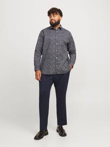 Jack & Jones Plius Klasikinis kirpimas Marškiniai -Night Sky - 12267974