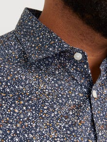 Jack & Jones Plius Klasikinis kirpimas Marškiniai -Night Sky - 12267974