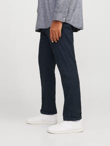 Jack & Jones Plius Klasikinis kirpimas Priglundančios kelnės -Navy Blazer - 12267986