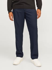 Jack & Jones Plius Siaurėjantis kirpimas Carrot fit Kelnės -Dark Navy - 12267987