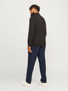Jack & Jones Plius Siaurėjantis kirpimas Carrot fit Kelnės -Dark Navy - 12267987