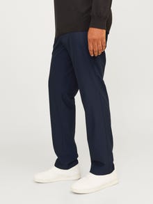 Jack & Jones Plius Siaurėjantis kirpimas Carrot fit Kelnės -Dark Navy - 12267987