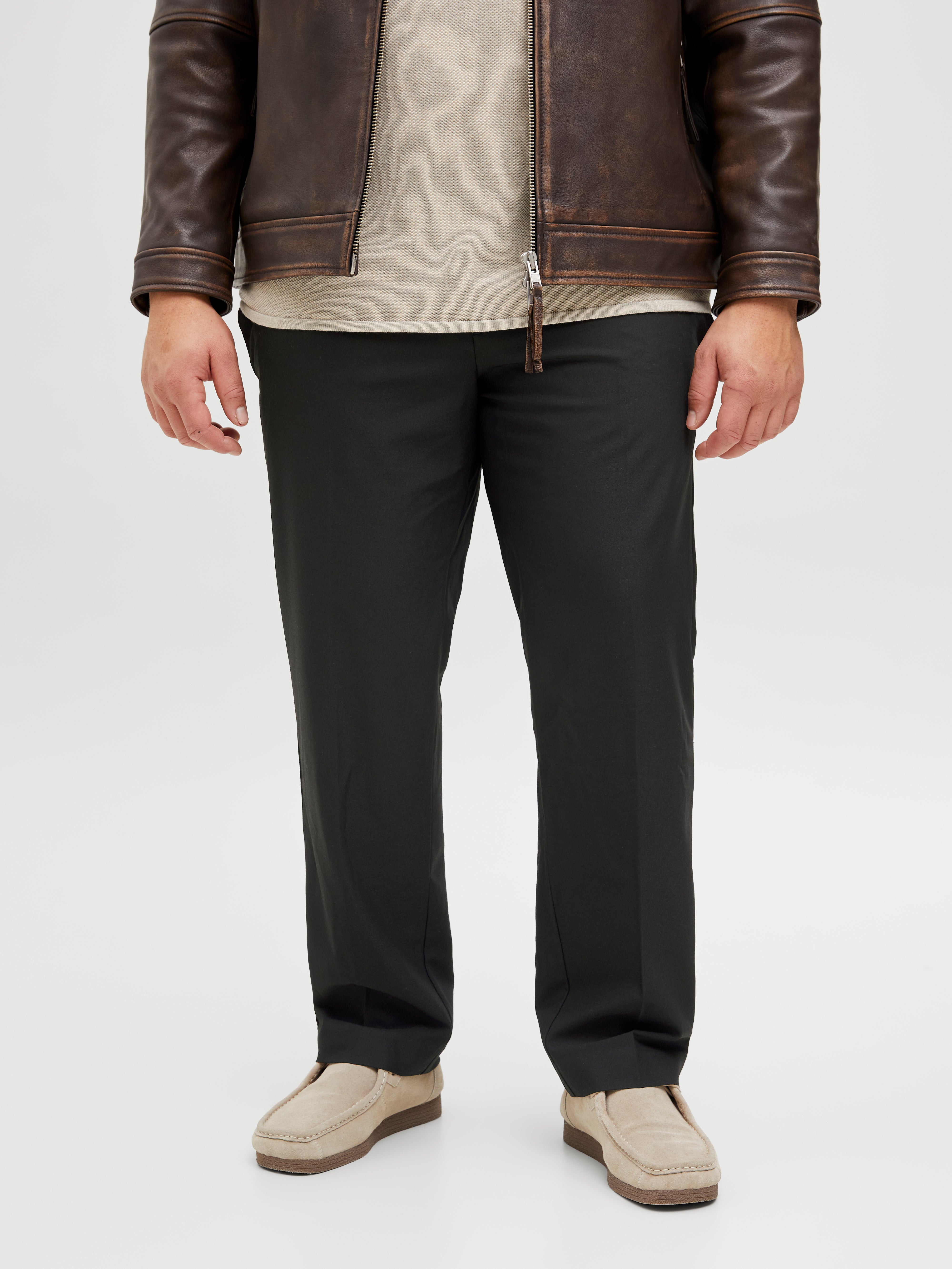 Plus Size Tapered Fit Karottenhosen