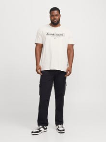Jack & Jones Plus Size Relaxed Fit Losvallende broek -Black - 12267988