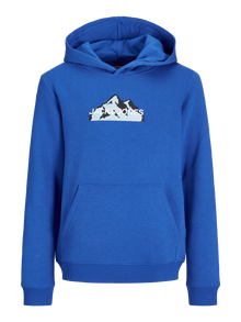 Jack & Jones Minipituinen Logo Huppari -Lapis Blue - 12268041