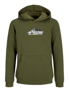 Jack & Jones Logotipas Džemperis Mini -Cypress - 12268041