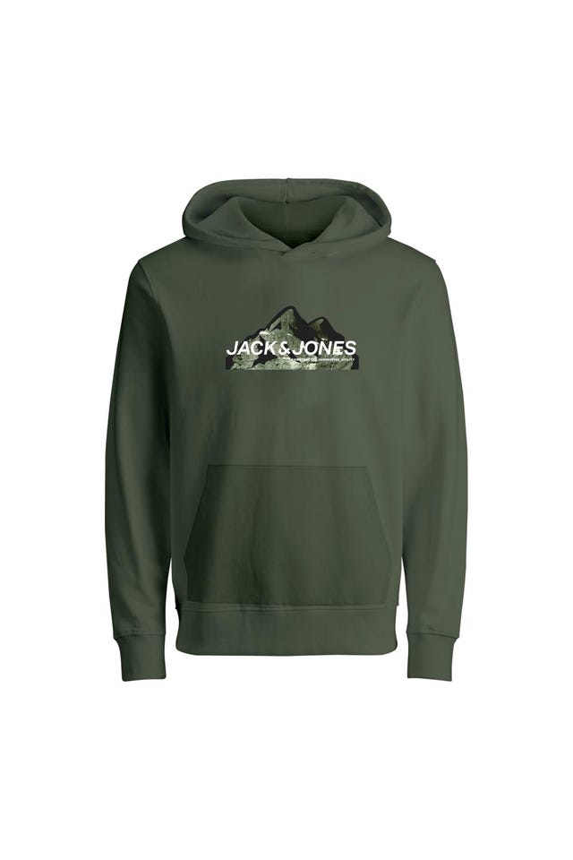 Jack & Jones Logo Kapuutsiga pusa Mini - 12268041